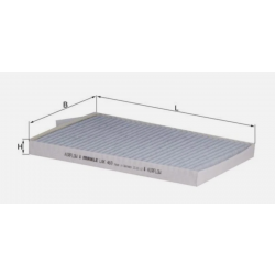 Filtre, air de l'habitacle LAK 469 MAHLE pour RENAULT