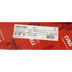 2 x TRW DF4809 Disque de frein pour MITSUBISHI — photo 2