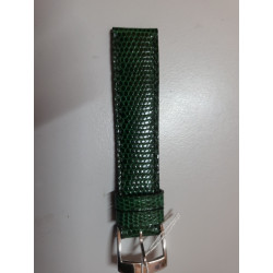 CORNELIUS KAUFMANN Bracelet de montre vert cuir cousu main 16 mm (P039) — photo 2