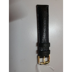 CORNELIUS KAUFMANN Bracelet de montre noir cuir cousu main 16 mm (P041) — photo 2