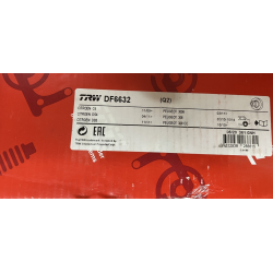 TRW DF6632 Disque de frein 290x12mm, 4x108, plein — photo 2