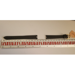 NIVREL Bracelet de montre noir cuir 14 mm (P061) — photo 2