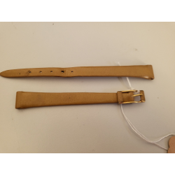 Bracelet de montre cuir marron 10 mm (P094)