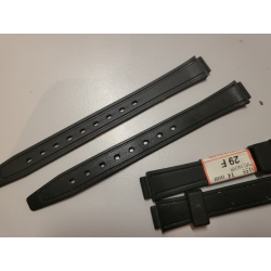 Lot de 2 Bracelets de montre silicone noir 8/9 mm (P125) — photo 2