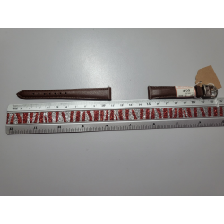 Bracelet de montre cuir veau marron 14 mm (P112) — photo 2