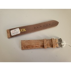 MAUCK Bracelet de montre cuir marron 18 mm (P082) — photo 2