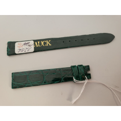 MAUCK Bracelet de montre vert cuir 14 mm (P074) — photo 2