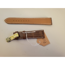 MAUCK Bracelet de montre cuir marron 18 mm (P084) — photo 2