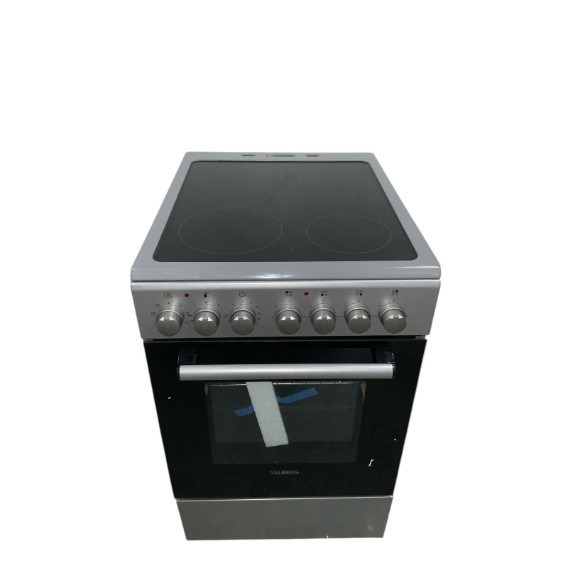 Cuisinière vitrocéramique VALBERG VC 5050 4MCS701T 4 FEU GRIS - Image 5