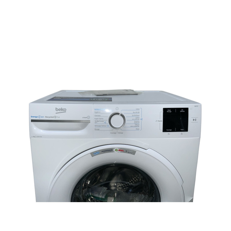 Lave linge hublot BEKO BM0WU38211 8 KG BLANC - Image 4