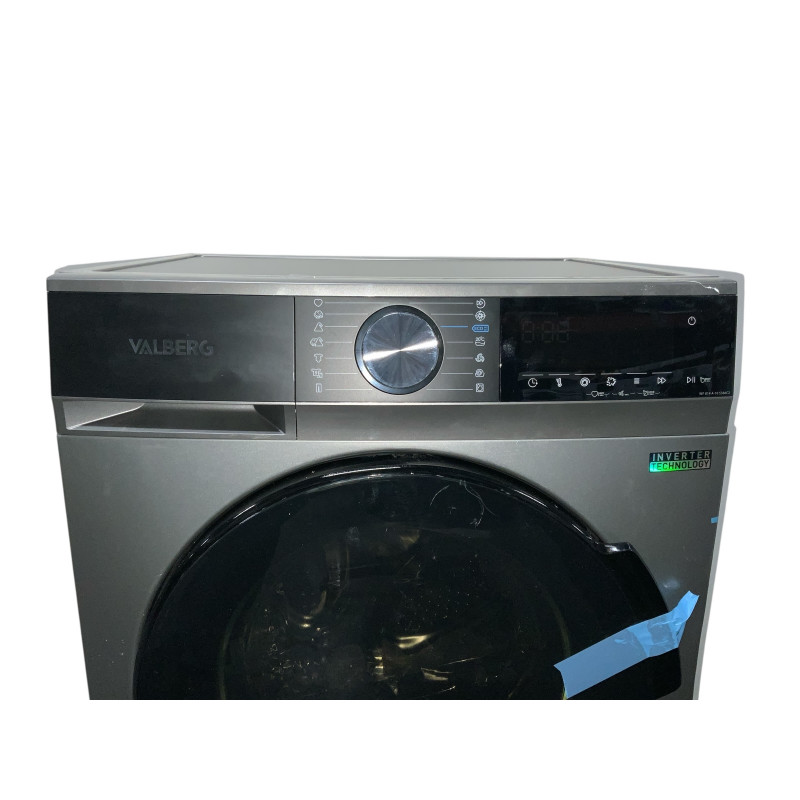 Lave linge hublot VALBERG WF814A-10S566C2 8 KG GRIS - Image 2