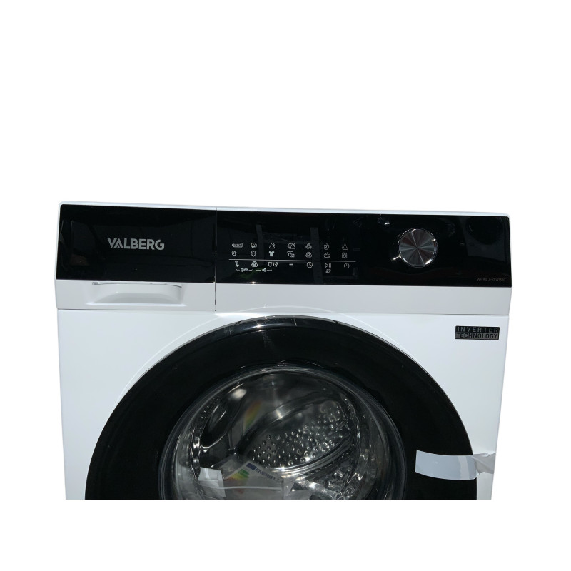 Lave linge hublot VALBERG WF914A-10W180C 9 KG BLANC - Image 2