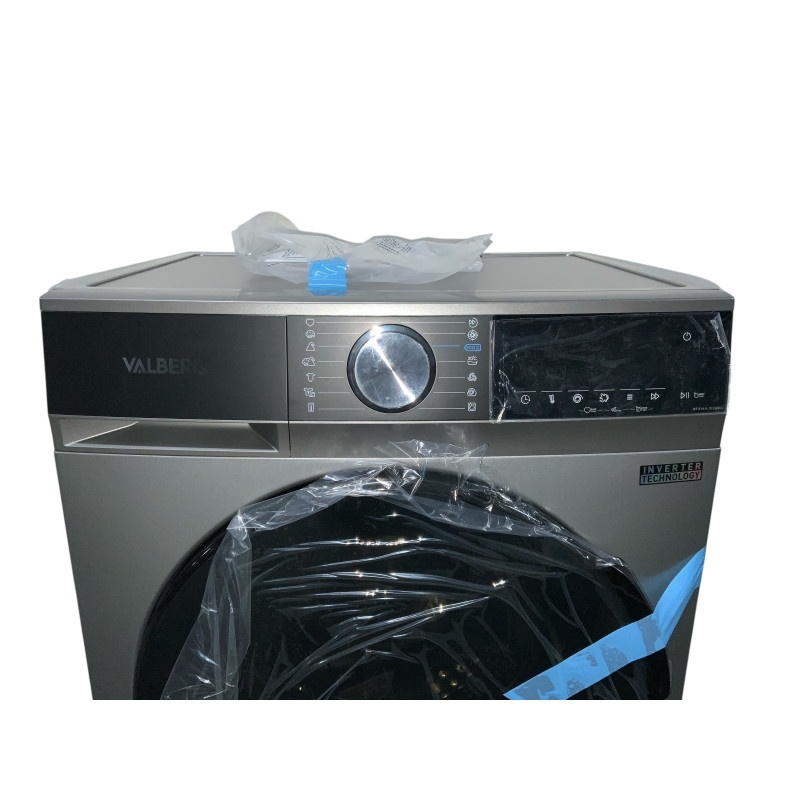Lave linge hublot VALBERG WF814A-10S566C2 8 KG GRIS - Image 3