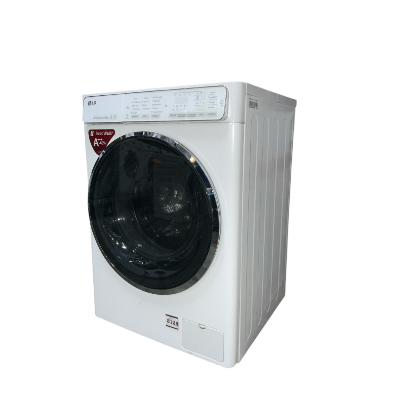 Lave linge hublot LG F84912WH 8 KG BLANC - Image 4