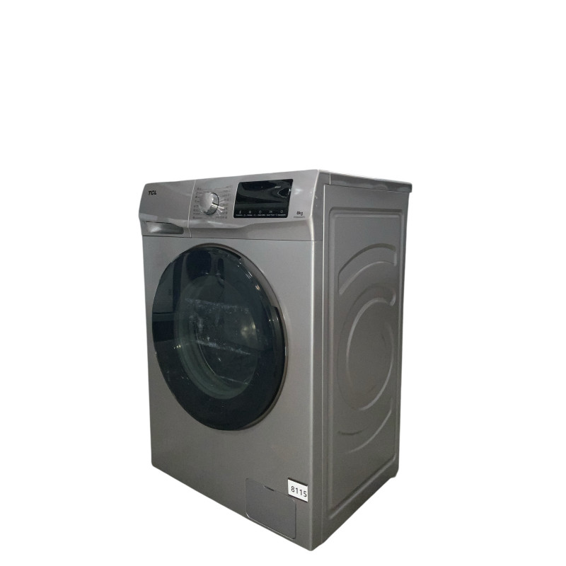 Lave linge hublot TCL FF0814SDOFR 8 KG GRIS