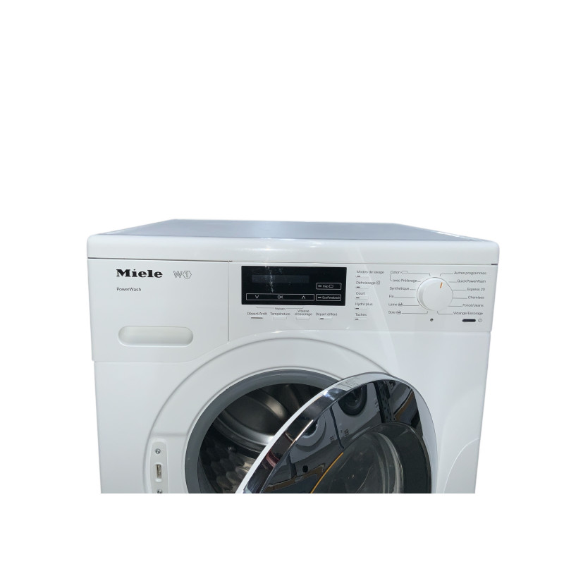 Lave linge hublot MIELE WKF120 8 KG BLANC