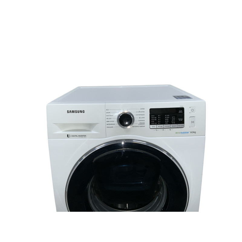 Lave linge hublot SAMSUNG WW8BK5210UW 8 KG BLANC - Image 3