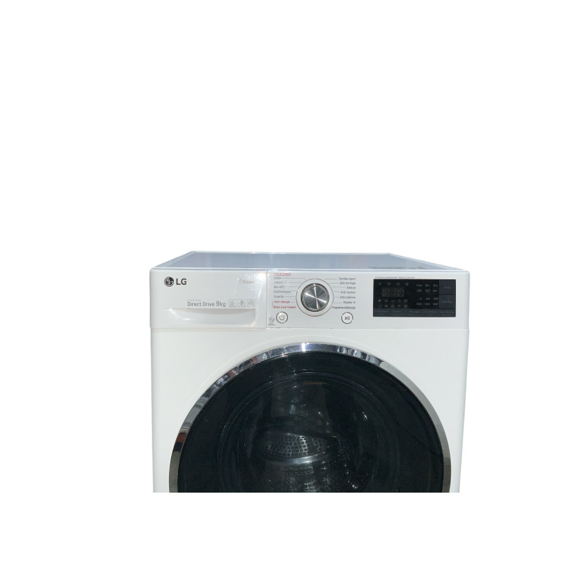 Lave linge hublot LG F94J72WHS 9 KG BLANC