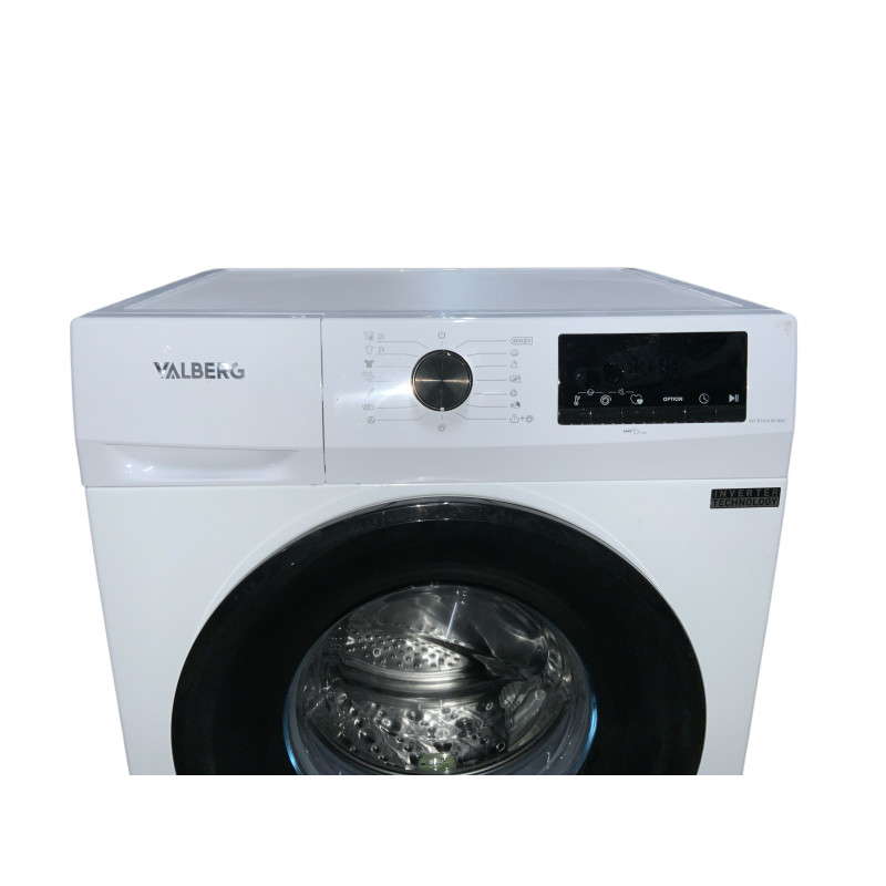 Lave linge hublot VALBERG WF814AW180C 8 KG BLANC - Image 4