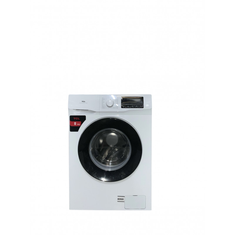 Lave linge hublot TCL FF0812WAQFR 8 KG BLANC
