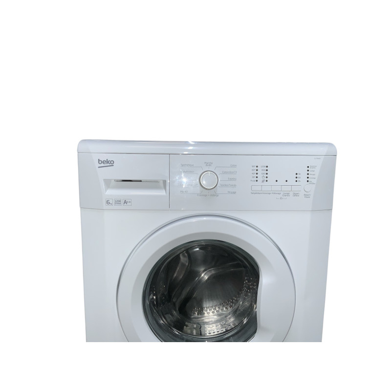 Lave linge hublot BEKO LlF06W1 6 KG BLANC - Image 3