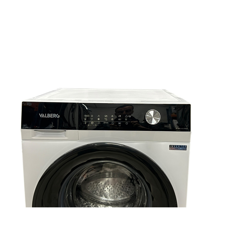 Lave linge hublot VALBERG WF1014A-10W180C 10 Kg BLANC - Image 4