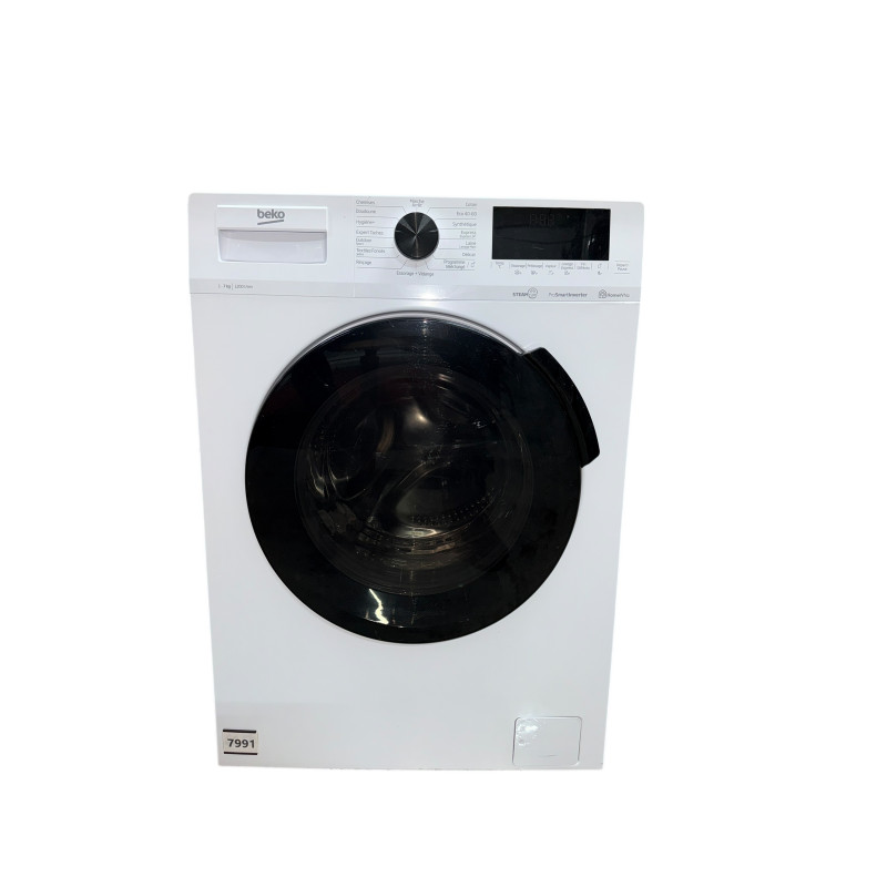 Lave linge hublot BEKO WTST7201W 7 Lg BLANC - Image 2