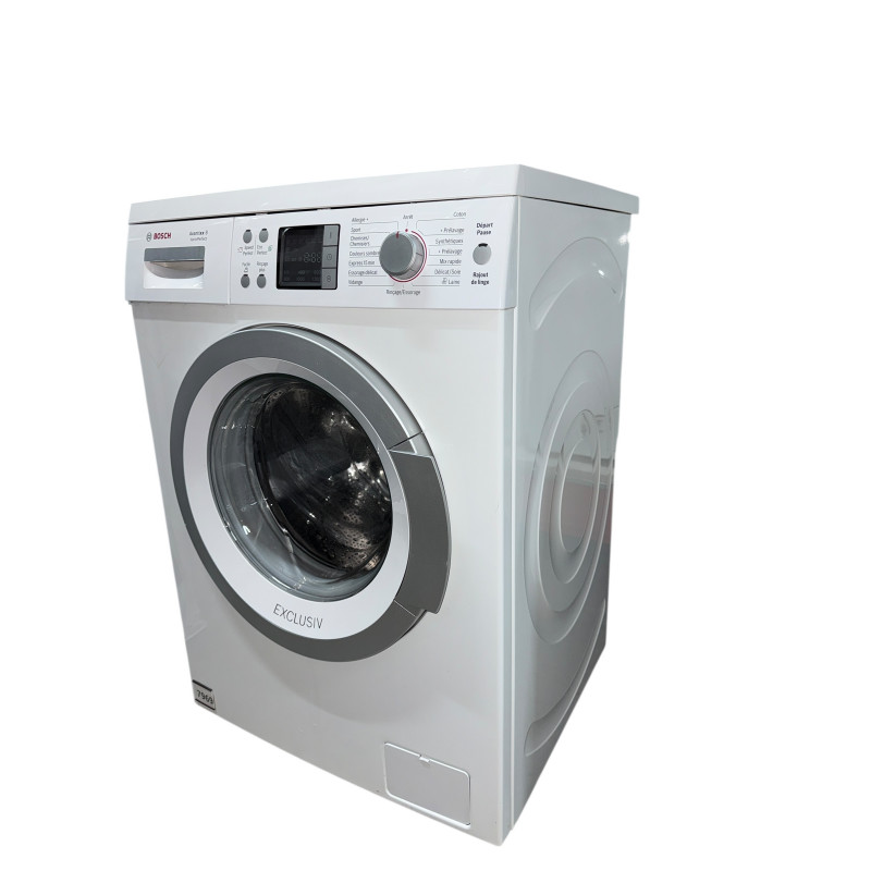 Lave linge hublot BOSCH WAQ24481FF 8 kg BLANC