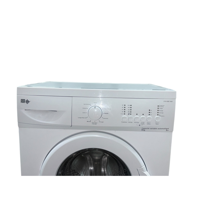 Lave linge hublot FAR LF610BE16W 6 kg BLANC - Image 4