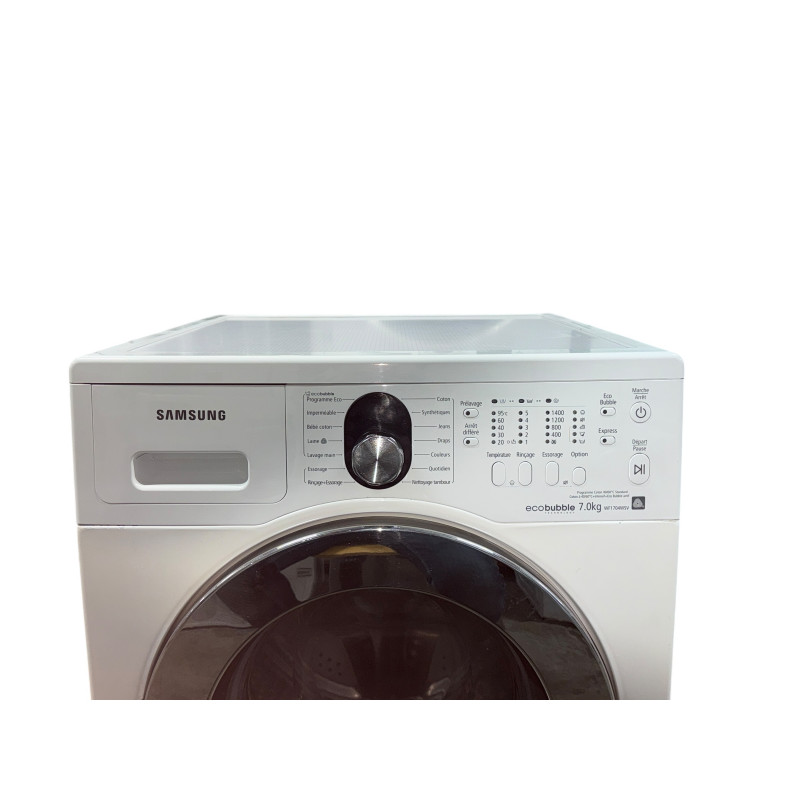 Lave linge hublot SAMSUNG WF1704WPS 7 kg BLANC - Image 4