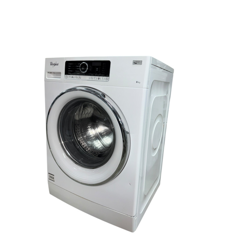 Lave linge hublot WHIRLPOOL FSCR80421 8 kg BLANC