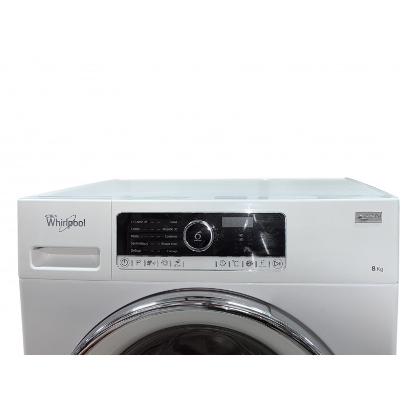 Lave linge hublot WHIRLPOOL FSCR80421 8 kg BLANC - Image 2