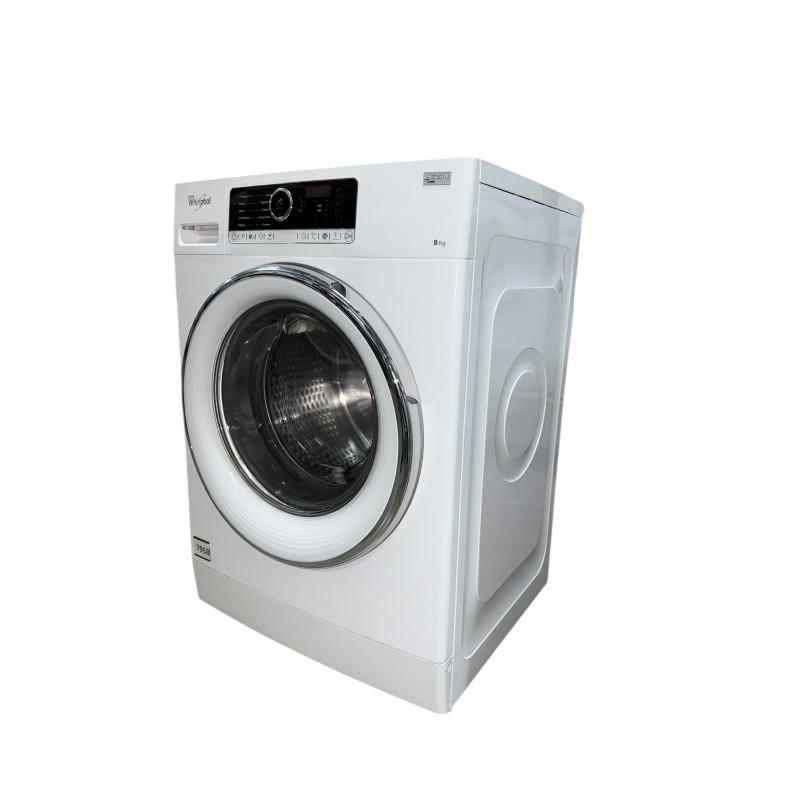Lave linge hublot WHIRLPOOL FSCR80421 8 kh BLANC