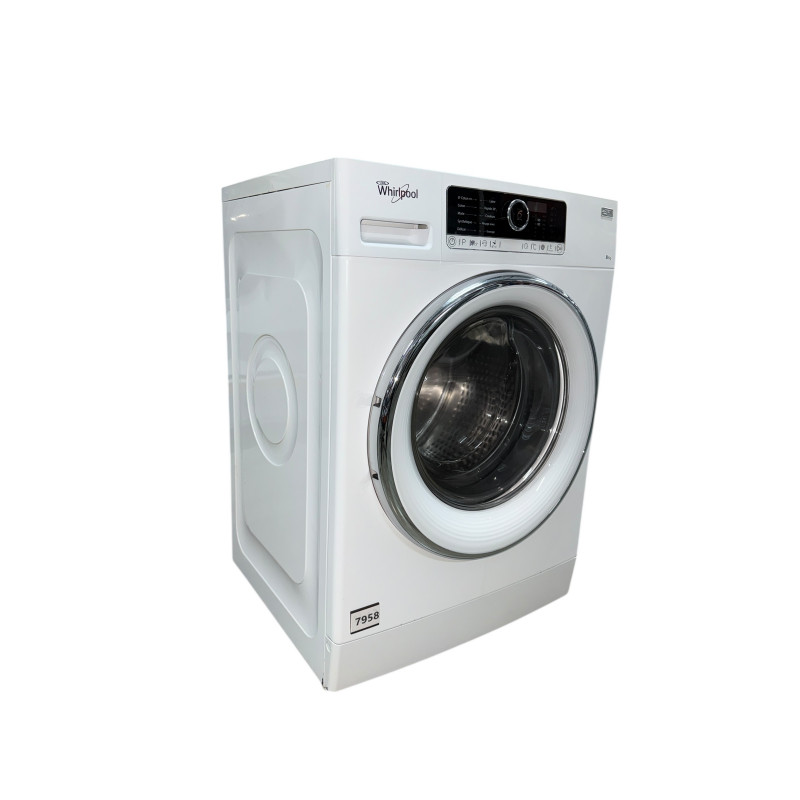 Lave linge hublot WHIRLPOOL FSCR80421 8 kh BLANC - Image 3