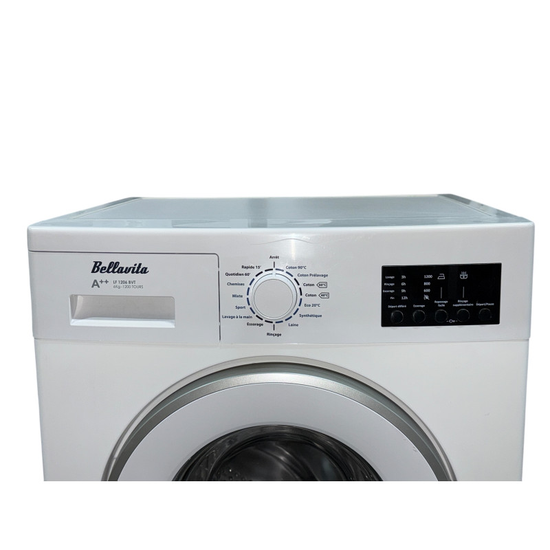 Lave linge hublot  BELLAVITA  LF1206BVT 6 KG BLANC - Image 3