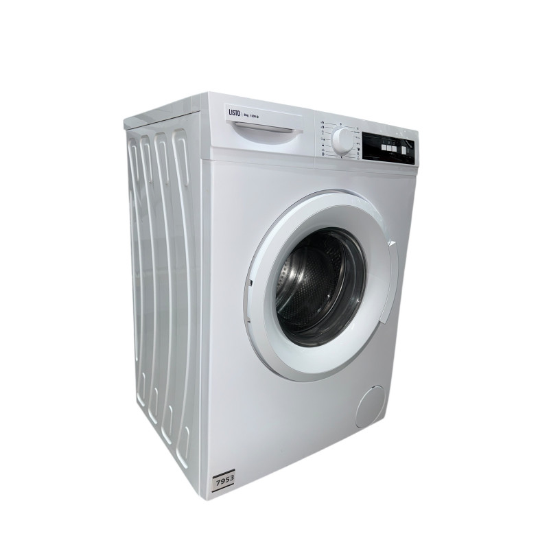 Lave linge hublot LISTO LF812-L3B 8 kg BLANC - Image 3