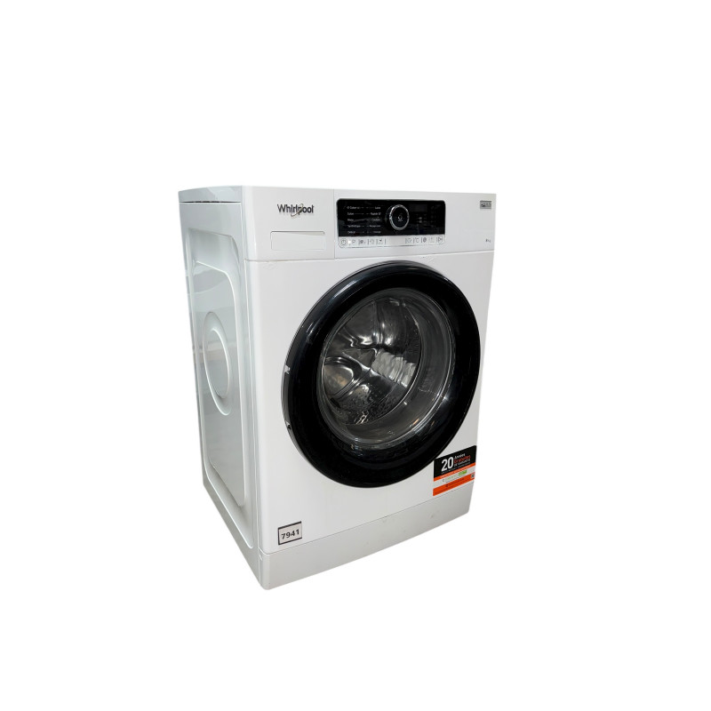 Lave linge hublot WHIRLPOOL F155676 ZEN8 BLANC