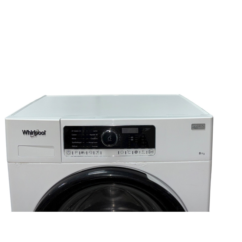 Lave linge hublot WHIRLPOOL F155676 ZEN8 BLANC - Image 2