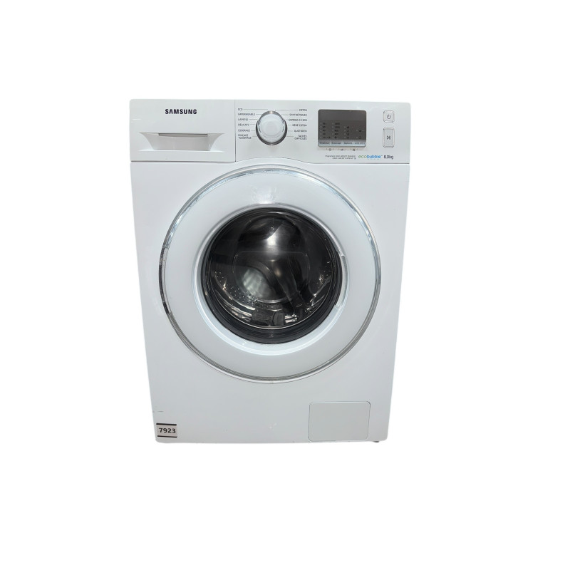 Lave linge hublot SAMSUNG WF80F5EDW4W 8 Kg BLANC - Image 2