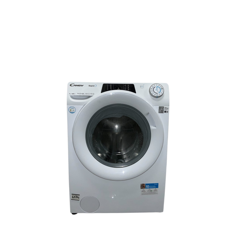 Lave linge hublot CANDY 1496DWMT/1-S 9kg BLANC - Image 3