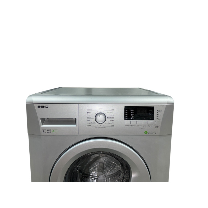 Lave linge hublot BEKO WMB91235S 9 KG GRIS - Image 4