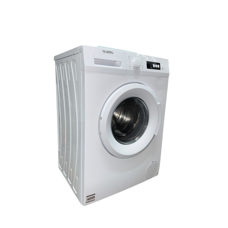 Lave linge hublot VALBERG WF 812 B W701T 8 KG BLANC - Image 4