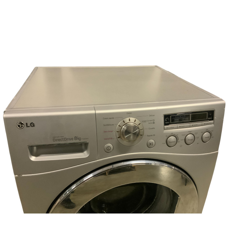 Lave linge hublot LG F14475TD 8 KG GRIS - Image 4