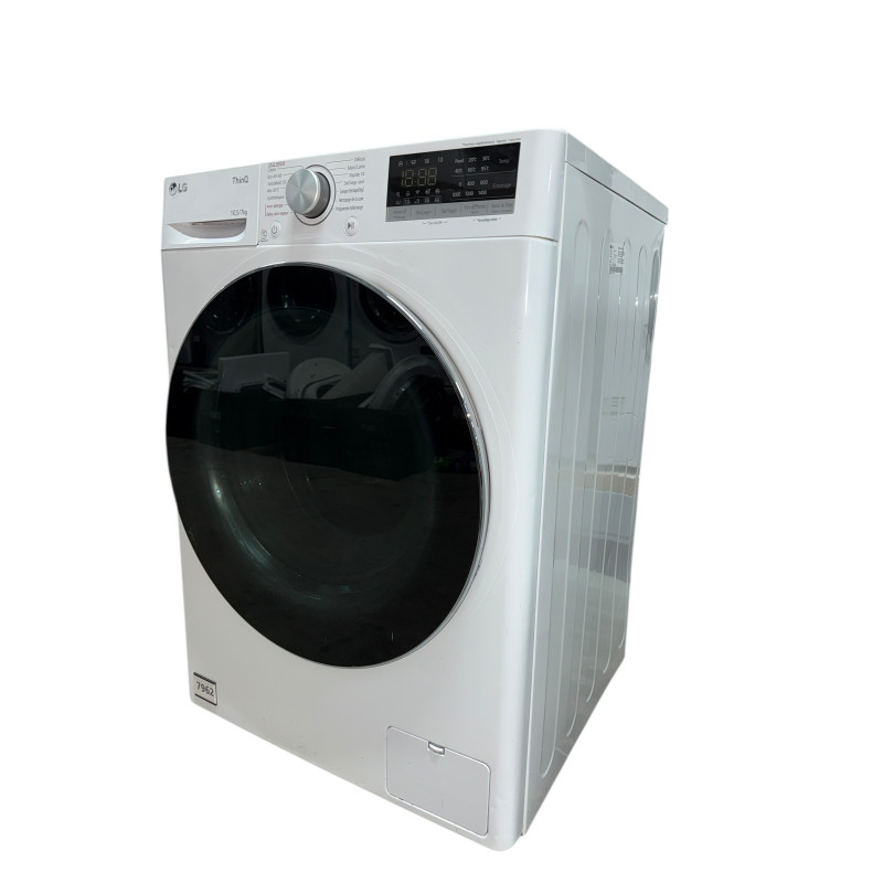Lave linge séchant LG F174V40WRS 10,5 / 7 kg BLANC