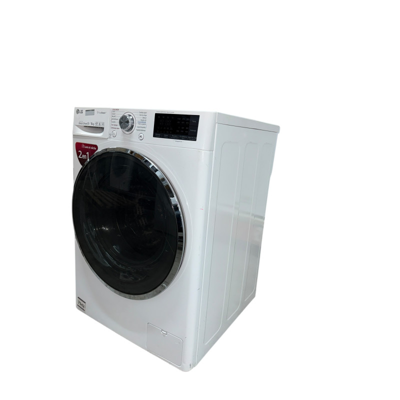 Lave linge séchant LG F964J72WRH 9 KG / 6 KG BLANC