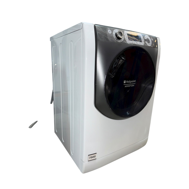 Lave linge séchant   HOTPOINT  AQD1070D 10 KG / 7 KG BLANC - Image 4