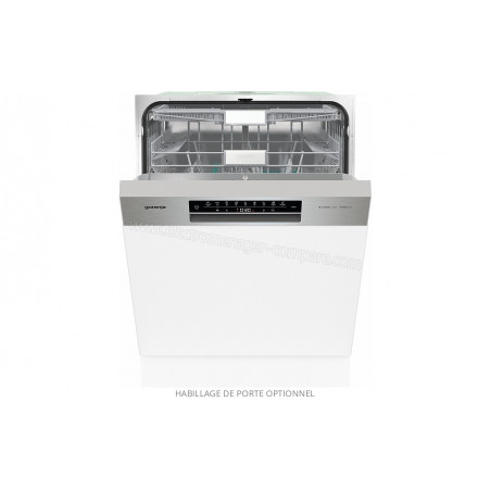 Lave vaisselle semi intégrable GORENJE GI67361X 16 COU GRIS