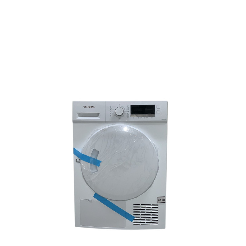 Sèche linge pompe à chaleur VALBERG DHP8EFD W566C 8 KG BLANC - Image 2