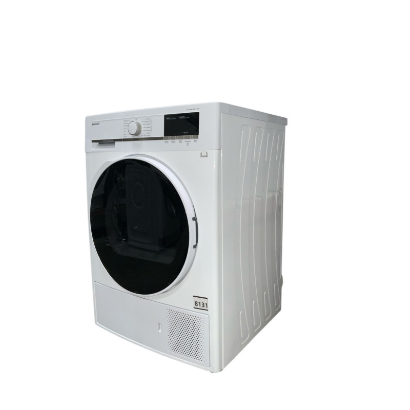 Sèche linge pompe à chaleur SHARP KD-GHB8S7GW2 8 KG BLANC - Image 2