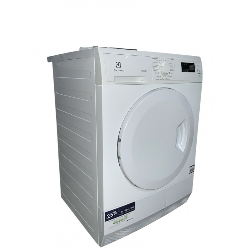 Sèche linge pompe à chaleur ELECTROLUX EW7H4802SC 8 KG BLANC - Image 4